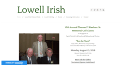 Desktop Screenshot of lowellirish.com